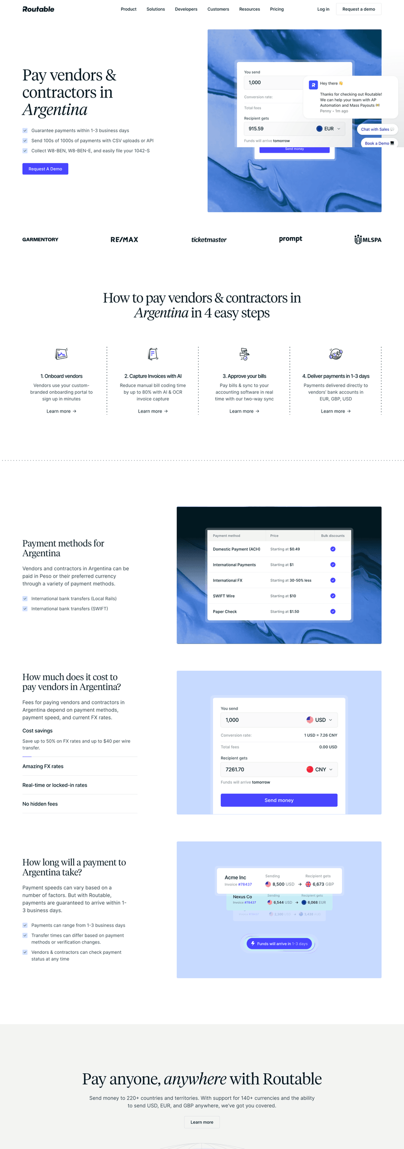 Automate bulk page creation according to country